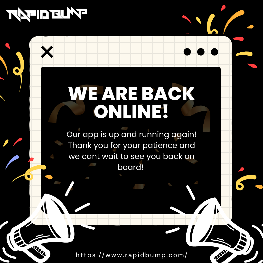 We are back online